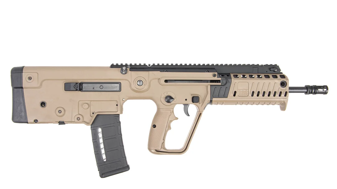 IWI Tavor X95 5.56 NATO Flattop Bull-Pup Rifle – 16.5″ FDE