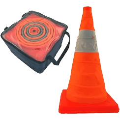 Jackson Safety 18″ Pack n Pop Lighted Cones 4 pack