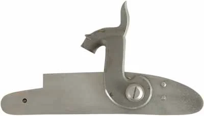 Jim Bridger's Hawken percussion lock, left hand, by R.E. Davis