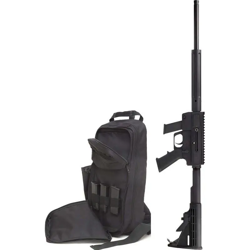 Just Right Carbine Takedown Rifle .45 ACP 13/rd Magazine 17″ Barrel Black with Slingpack