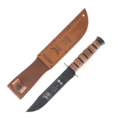 KA-BAR Navy Vietnam Memorial Fixed Blade Knife KA9141