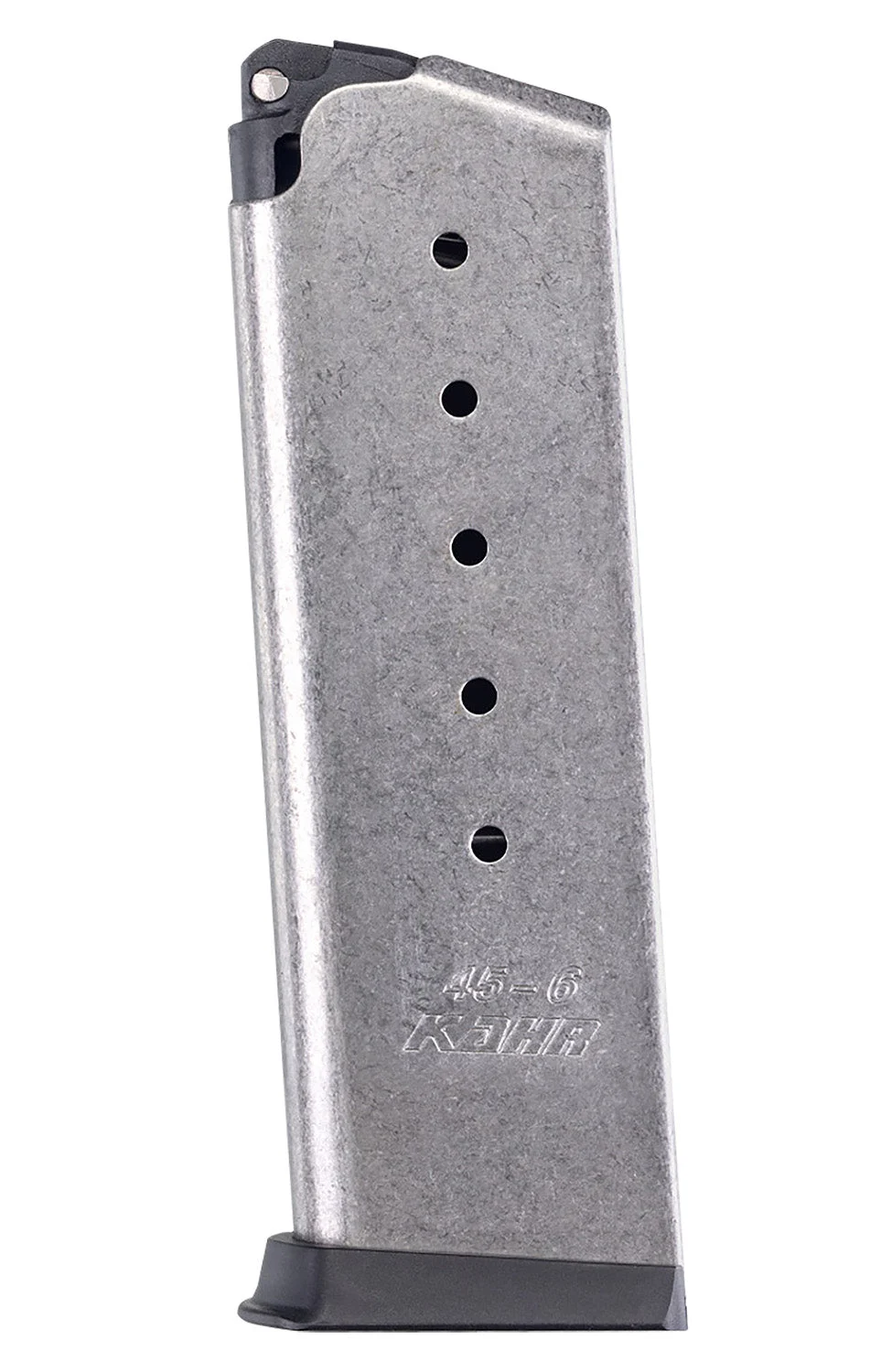 Kahr Arms K625 OEM Stainless 6rd .45 ACP Detachable Handgun Magazine for CW/KP