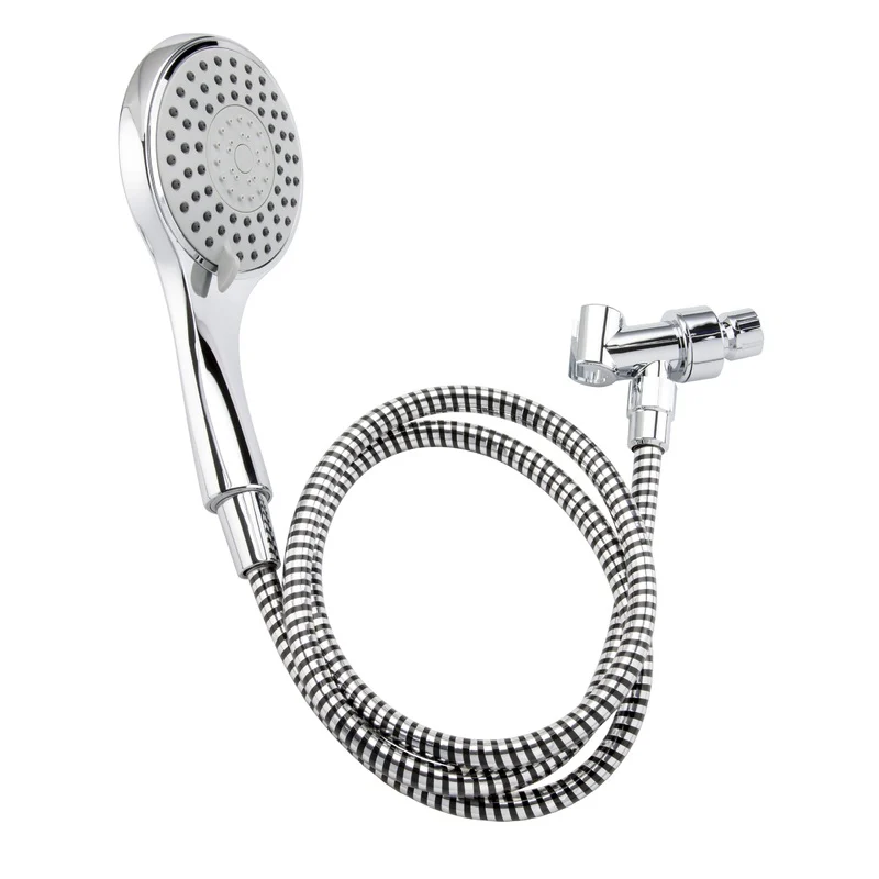 Keeney Stylewise Single Function Handheld Shower Kit Polished Chrome