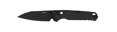 Kershaw BEL AIR, Folding Knife, Plain Edge, CPM Magnacut Blade, PVD Finish, Black, Aluminum Handle, Dura Lock, 3.1" Blade, 7.3" Overall Length, Includes Pocket Clip