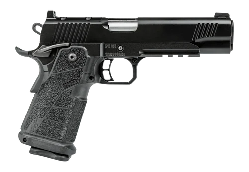 Kimber DS Warrior 38 Super, 5" Bushing Barrel, Deep Crown, Kimpro Black, Carbon Fiber Grips, Tritium Front, Optics Ready, RMR Mount, 1x17rd, 1x20rd Mag