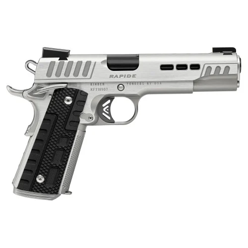 Kimber Rapide Frost 10mm, 5" Barrel, Silver, G10 Grip, 8rd