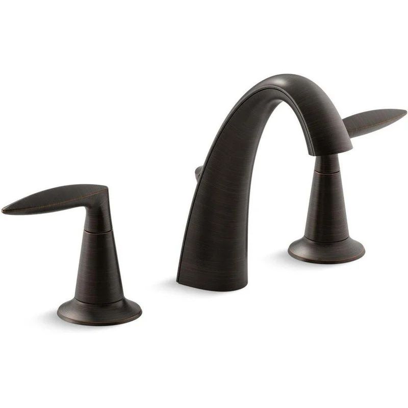 KOHLER Alteo Two Handle Widespread Bathroom Sink Faucet in Oil Rubbed Bronze | Ferguson