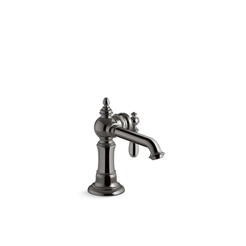 KOHLER Artifacts Single Handle Monoblock Bathroom Sink Faucet in Vibrant Titanium | Ferguson
