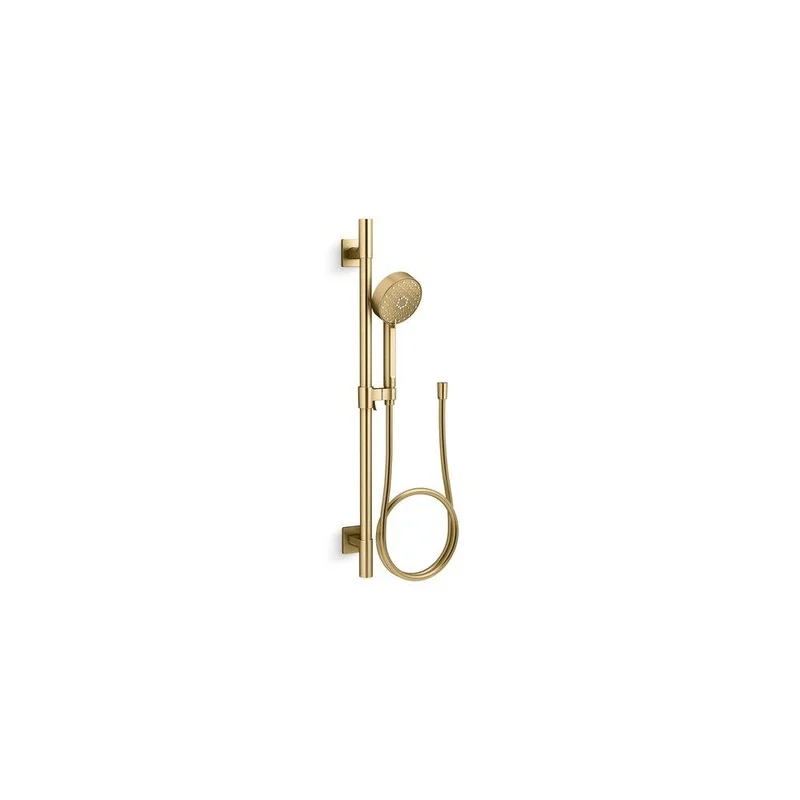 KOHLER Awaken Multi Function Hand Shower in Vibrant Brushed Moderne Brass | Ferguson