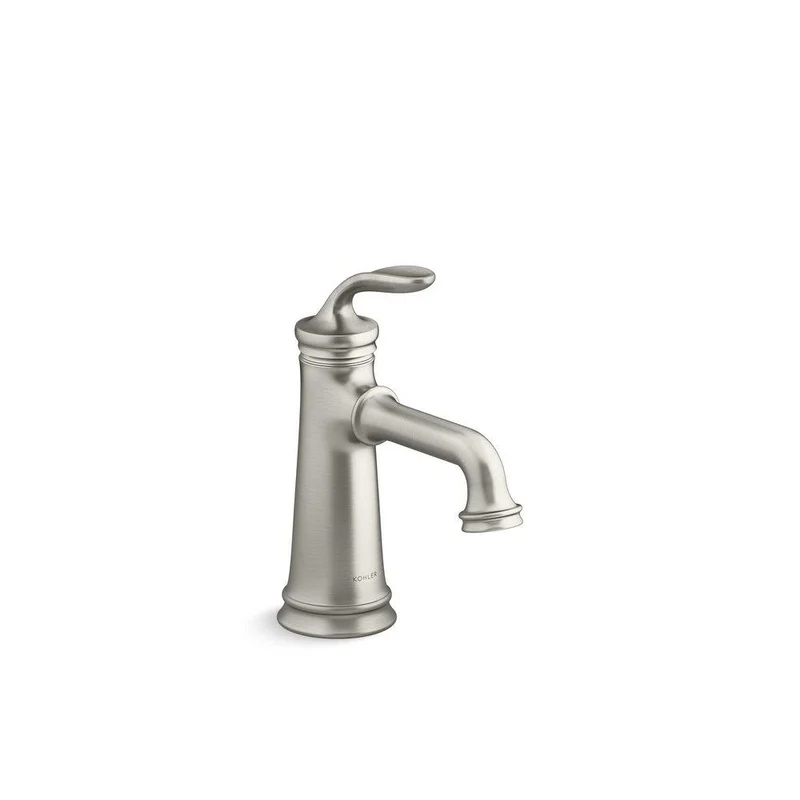 KOHLER Bellera Single Handle Monoblock Bathroom Sink Faucet in Vibrant Brushed Nickel | Ferguson