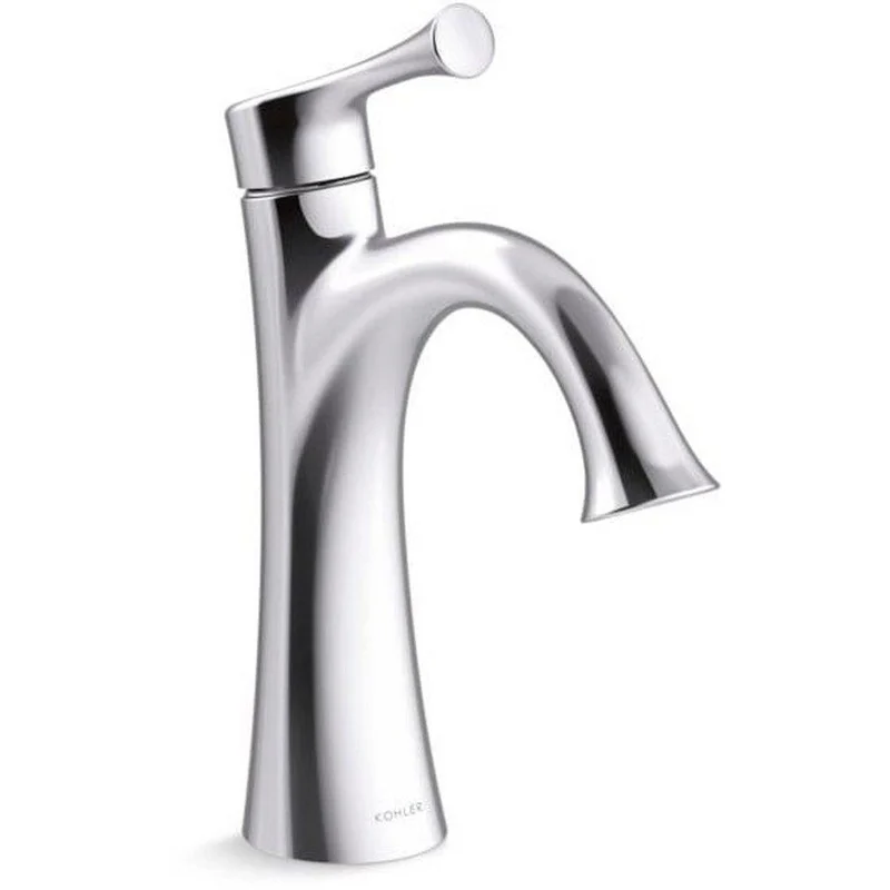 KOHLER Buckley Single Handle Monoblock Bathroom Sink Faucet in Polished Chrome | Ferguson