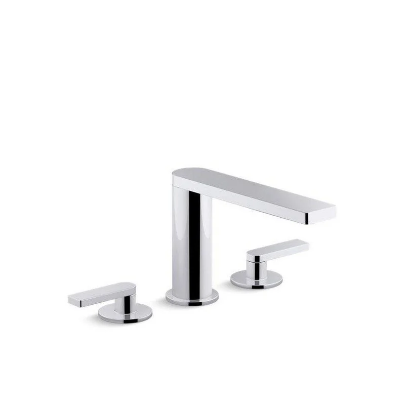 KOHLER Composed Two Handle Roman Tub Faucet in Polished Chrome | Ferguson