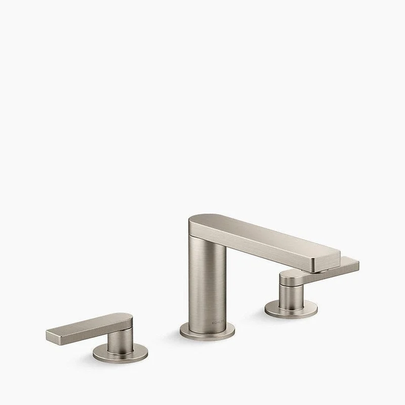 KOHLER Composed Two Handle Widespread Bathroom Sink Faucet in Vibrant Brushed Nickel | Ferguson