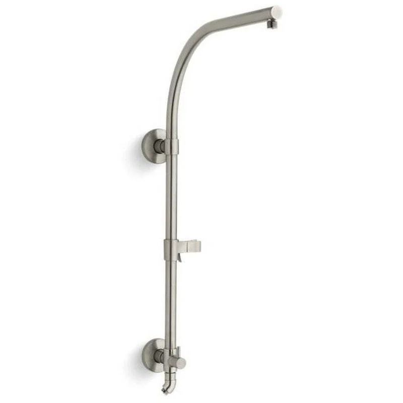 KOHLER HydroRail 27-1/2 in. Shower Rail in Vibrant Brushed Nickel | Ferguson