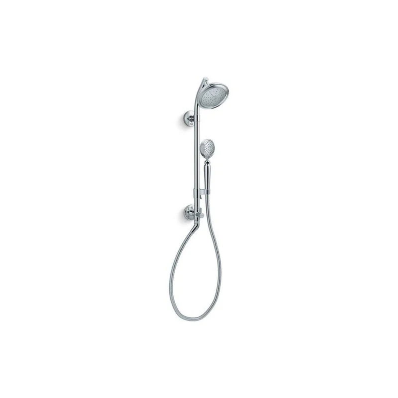 KOHLER HydroRail-S Single Function Shower System in Polished Chrome | Ferguson