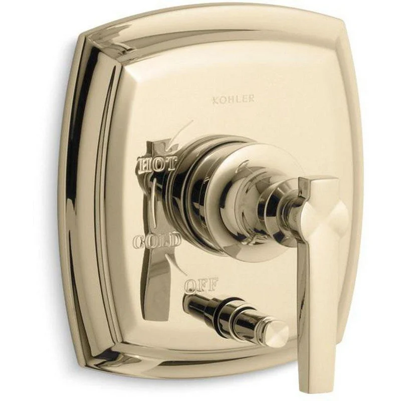 KOHLER Margaux Single Handle Bathtub & Shower Faucet in Vibrant French Gold (Trim Only) | Ferguson