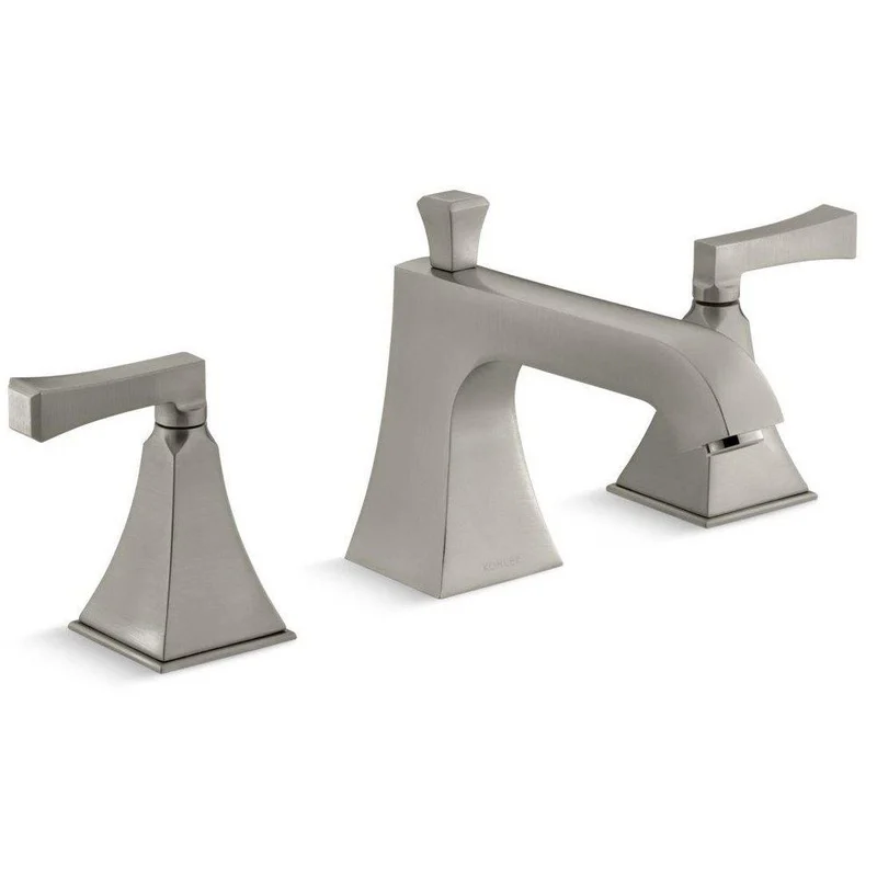 KOHLER Memoirs Two Handle Roman Tub Faucet in Vibrant Brushed Nickel (Trim Only) | Ferguson