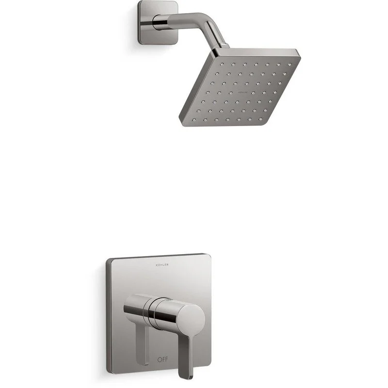 KOHLER Parallel One Handle Single Function Shower Faucet in Vibrant Titanium (Trim Only) | Ferguson