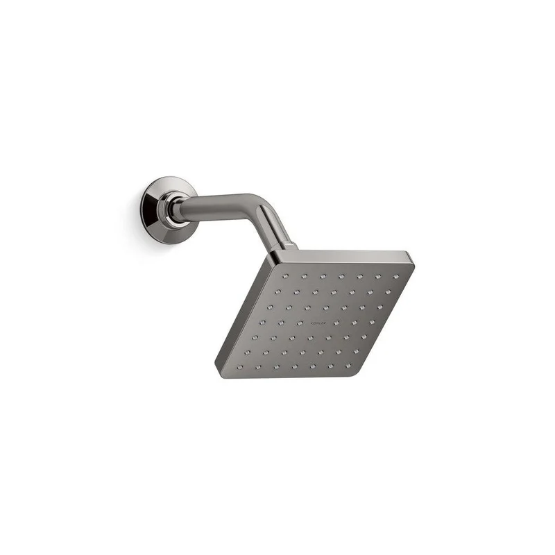 KOHLER Parallel Single Function Showerhead in Vibrant Titanium | Ferguson