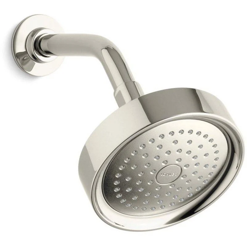KOHLER Purist Single Function Showerhead in Vibrant Polished Nickel | Ferguson