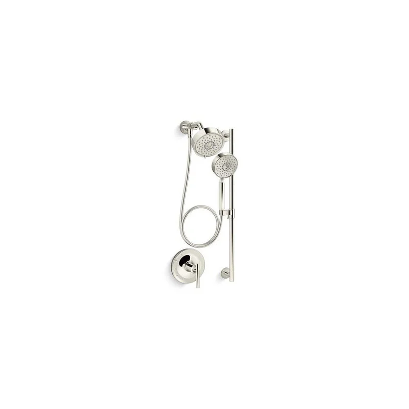 KOHLER Purist Single Handle Multi Function Shower Faucet in Vibrant Polished Nickel (Trim Only) | Ferguson