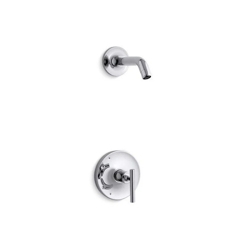 KOHLER Purist Single Handle Shower Faucet in Polished Chrome (Trim Only) | Ferguson