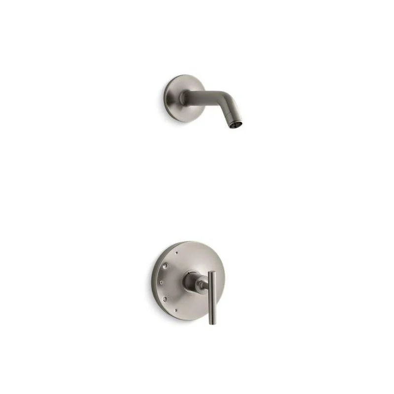 KOHLER Purist Single Handle Shower Faucet in Vibrant Brushed Nickel (Trim Only) | Ferguson