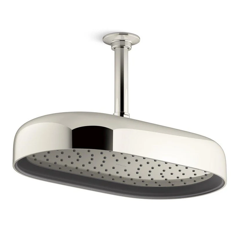 KOHLER Statement Dual Function Showerhead in Vibrant Polished Nickel | Ferguson