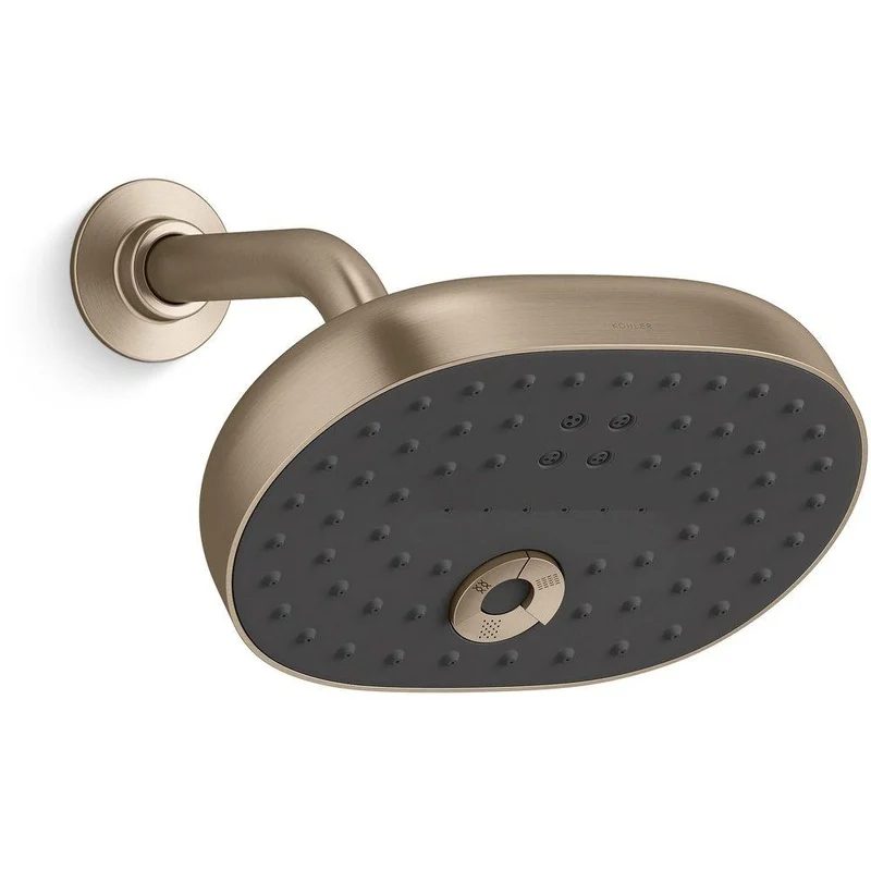 KOHLER Statement Multi Function Showerhead in Vibrant Brushed Bronze | Ferguson