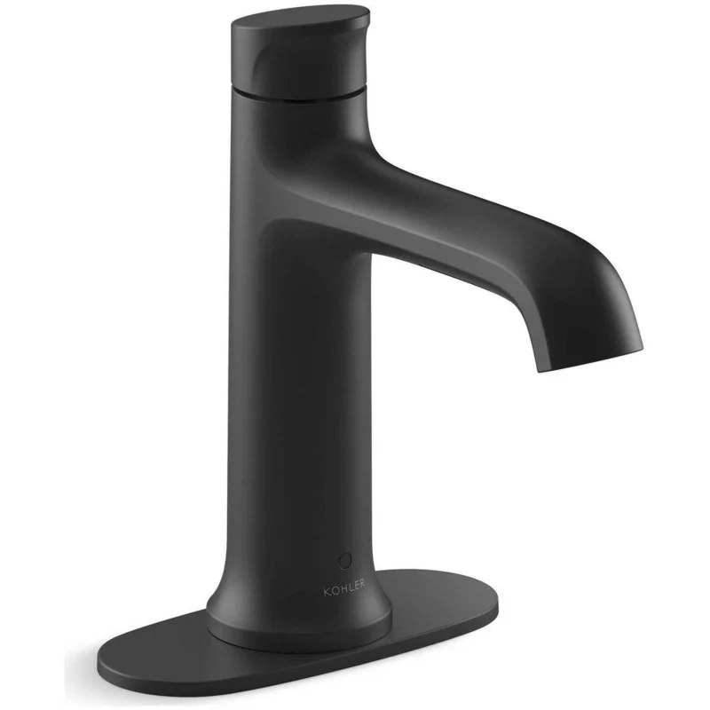 KOHLER Tone Sensor Bathroom Sink Faucet in Matte Black | Ferguson