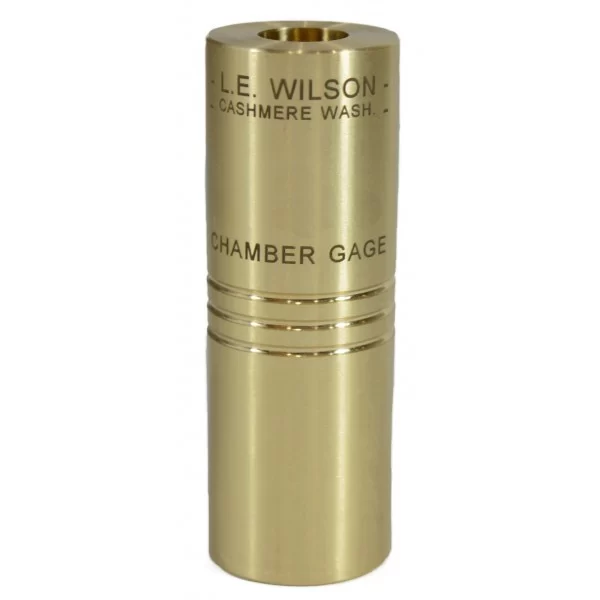 L.E. Wilson Brass Minimum Dimension Gage (SAAMI Chamber) – 357 Sig