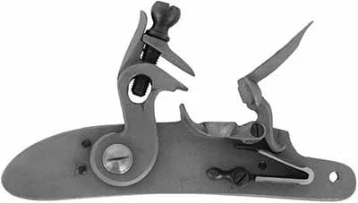 L&R's RPL-07-F Flint Lock,to upgrade the Traditions Hawken Woodsman, Mountain, Prairie, or Buckskinner Rifle,right hand only, made in the USA,by L&R Lock Company