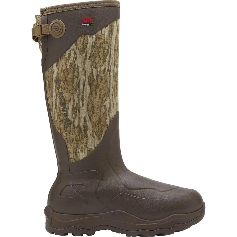 LaCrosse Alpha Agility 17" 800G Insulated Hunting Boots Mossy Oak Bottomland Size 9
