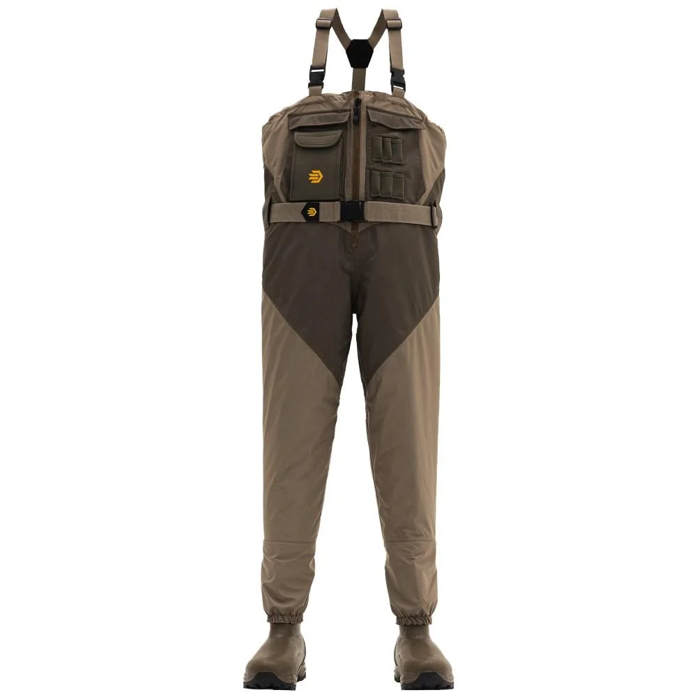 LaCrosse Alpha Agility Select Zip Chest Waders Brown 1600G Insulated Men's Size 11