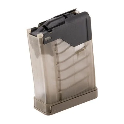 Lancer L5AWM Translucent Flat Dark Earth 10-Round Rifle Magazine