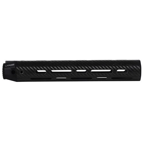 Lancer LCR5 Carbon Fiber Mid-Length Free Float Handguard 12 Inch No Rail