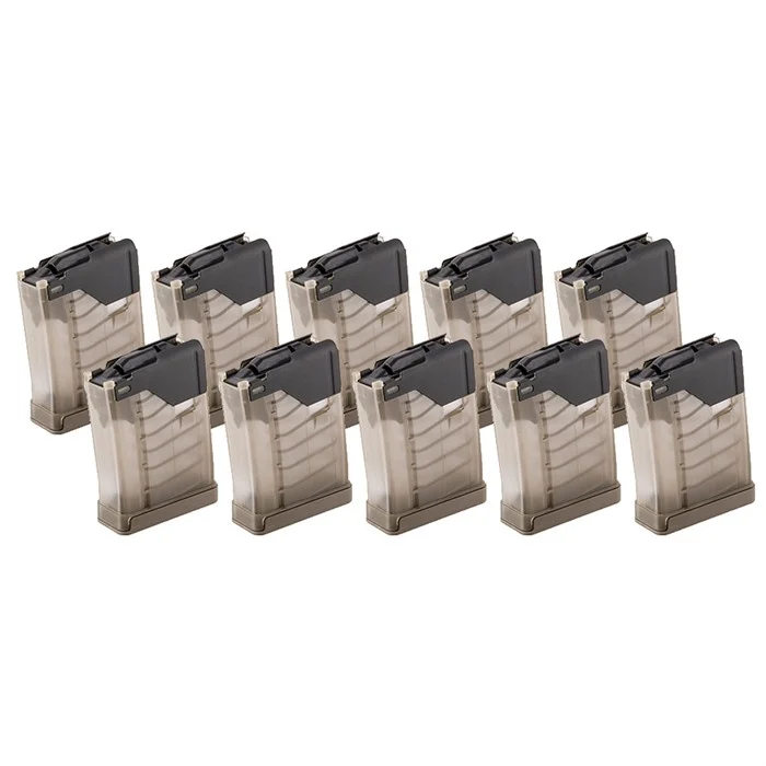 LANCER SYSTEMSL5AWM TRANSLUCENT FLAT DARK EARTH 10-RD MAGAZINES