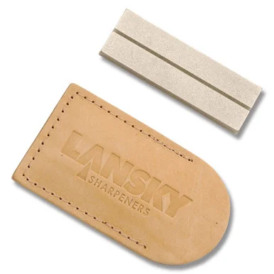 Lansky Diamond Kitchen Pocket Sharpening Stone Pouch 3in SI9450