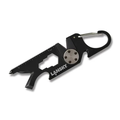 Lansky Roadie 8 Feature Keychain Sharpener Multi Tool LSROAD1