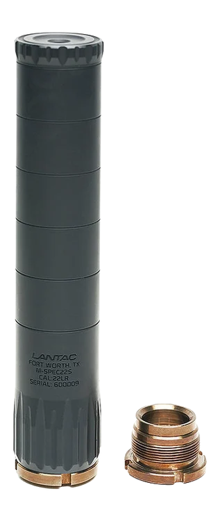 Lantac M-Spec 223/5.56 Stainless Steel 1/2"x28
