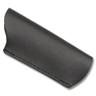 Large Black Leather Sheath fits Folding Knives up to 4" Closed SH1000