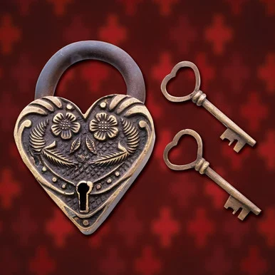 Large Heart Lock