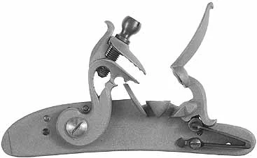 Late English Flint Lock,right hand, with re-inforced cock,made in the USA, by L&R