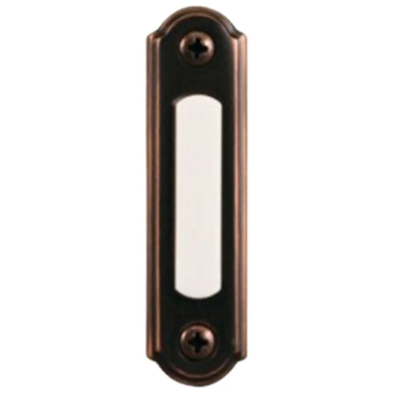 LED LIGHTED WI REPUSH BUTTON ANT. COPPE