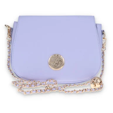 Leda's Fashions Saddlebag Light Purple Clutch Purse LPP2036PUR