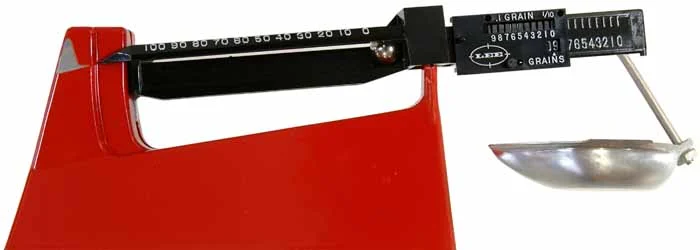 LEE Safety Powder Scale,110 grain capacity