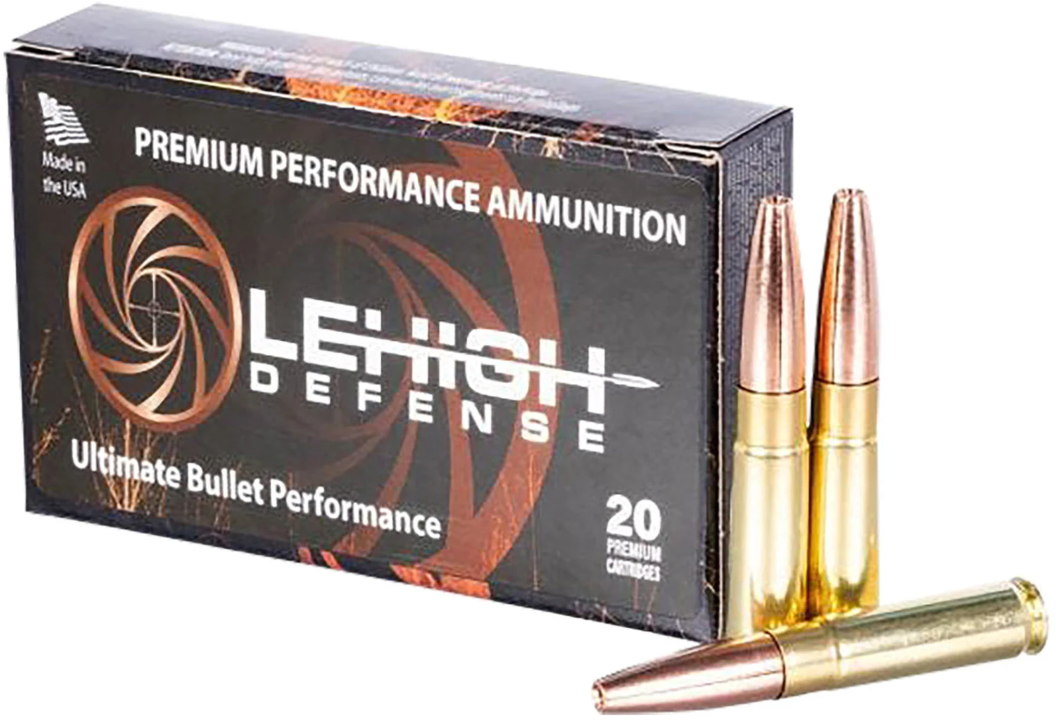 Lehigh Defense.300 AAC Blackout 198 gr CSHP ammo