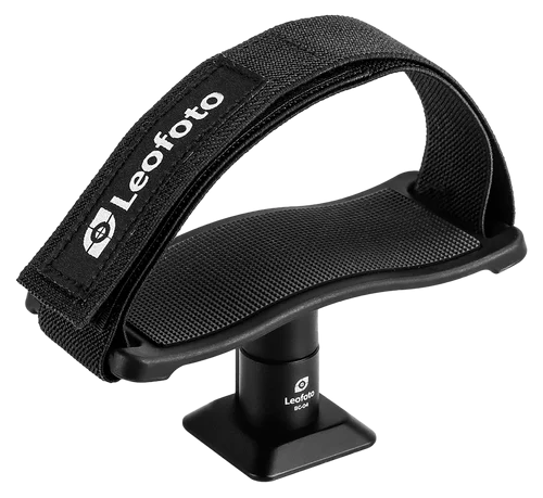 Leofoto Binocular Adapter Hook & Loop Dovetail Mount Black