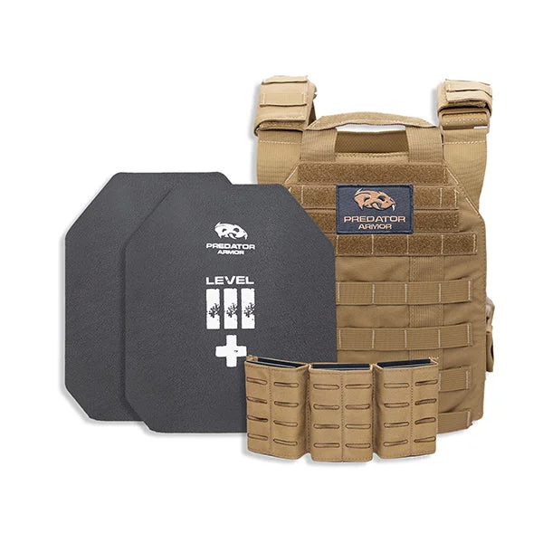 Level III+ Loaded Bundle – Base Coat – Coyote