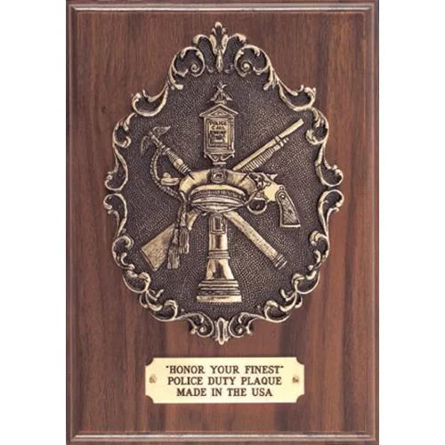 Liberty Artworks Police Duty Plaque